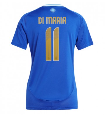 Argentina Angel Di Maria #11 Bortatröja Dam Copa America 2024 Kortärmad
